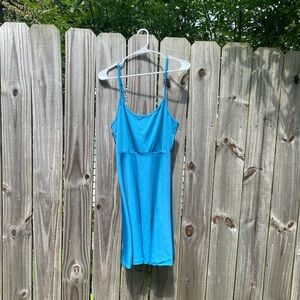 SHEIN Blue Spaghetti Strap Dress